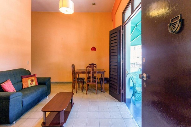 'Living room' Casas particulares are an alternative to hotels in Cuba.